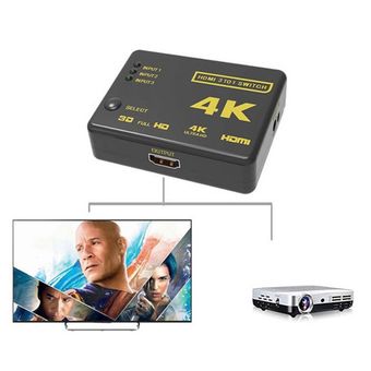 سوئیچ 1 به 3 HDMI برای PS5.4.3 .Xbox و گیرنده تلویزیون- کامپیوتر