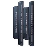برچسب پارکابی خودرو امیران اسپرت طرح چرم کد 2025040 مناسب برای پژو پارس مجموعه 4 عددی