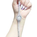 ساعت مچی عقربه ای نقره زنانه مدل پروانه کد RZZDR-31