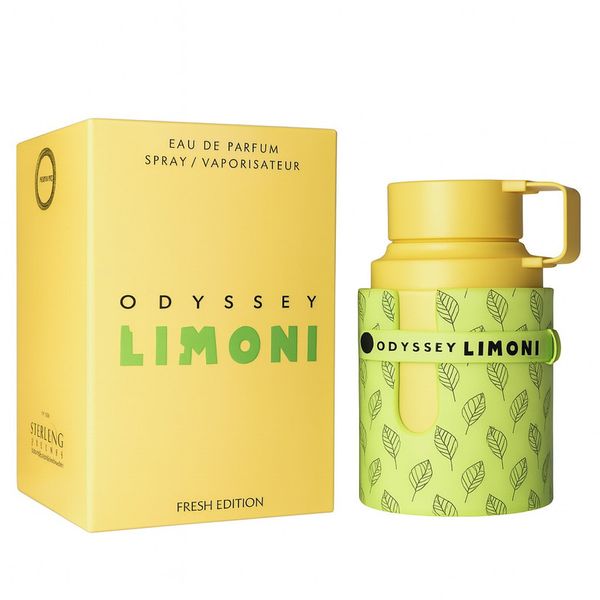 ادوپرفیوم مردانه و زنانه آرماف مدل Odyssey limoni Fresh با رایحه خنک حجم 100 میلیلیتر