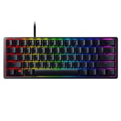 کیبورد گیمینگ ریزر مدل Huntsman Mini، سوییچ مکانیکال Optical بنفش، Tenkeyless، نورپردازی RGB