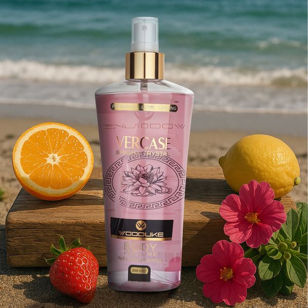 بادی اسپلش زنانه وودلایک مدل Vercase حجم 250 میلی لیتر