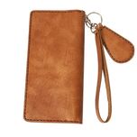 کیف پول چرم مدل چند کاره کیهان اصل کد 417  جا موبایل و جا کارتی جاسوئیچی و بند چرم