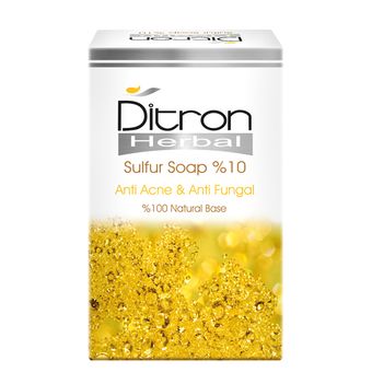 صابون ضد آکنه دیترون مدل Sulfur وزن 110 گرم