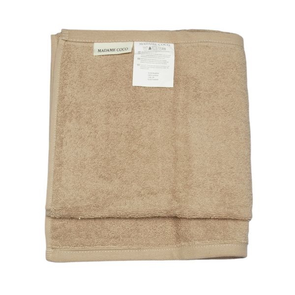 حوله دستی مادام کوکو طرح کلاسیک کد 007 سایز 50x80 سانتی متر بسته2 عددی