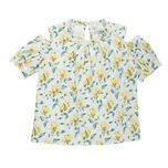 بلوز آستین کوتاه دخترانه مدل MDSS-CH1801