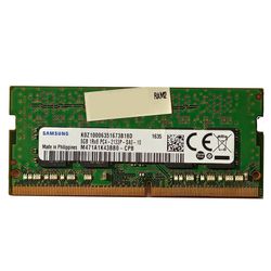 رم لپ‌تاپ DDR4 تک کاناله 2133 مگاهرتز cl17 سامسونگ مدل 1Rx8 PC4 ظرفیت 8 گیگابایت