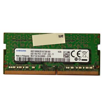 رم لپ‌تاپ DDR4 تک کاناله 2133 مگاهرتز cl17 سامسونگ مدل 1Rx8 PC4 ظرفیت 8 گیگابایت