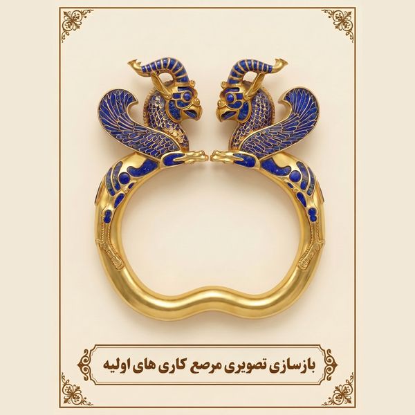 پین مو چوبی طرح هما