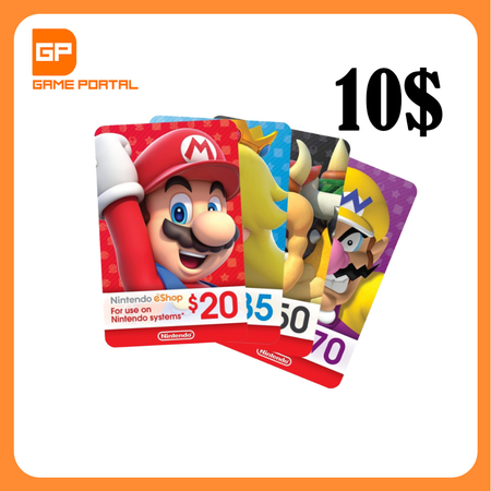 گیفت کارت نینتندو (10 دلاری)