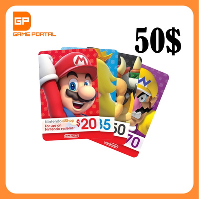 گیفت کارت نینتندو (50 دلاری)