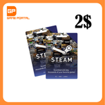 گیفت کارت استیم (2 دلاری)