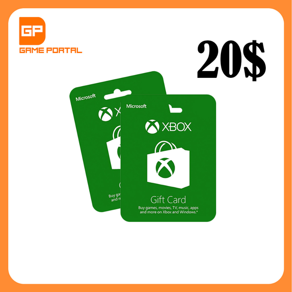 گیفت کارت ایکس باکس (20 دلاری)
