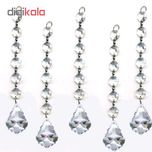 کریستال آویز لوستر کد mous03 طول 20 متری