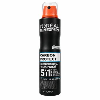اسپری ضدتعریق مردانه لورآل مدل Carbon Protect 5IN1 حجم 250 میلی‌لیتر
