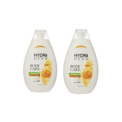 شامپو بدن کرمی هیدرودرم مدل Milk and Honey مناسب انواع پوست حجم 500 میلی لیتر بسته 2عددی