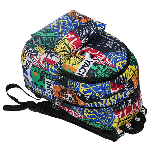 کوله پشتی مدل VZ - 150003 به همراه جامدادی