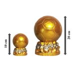 دکوری مدل توپ طلا مجموعه دو عددی
