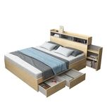 تخت خواب تک نفره مدل نیکو سایز 120×200 سانتی متر