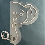 چراغ دیواری مدل نئون فلکسی طرح کوالا