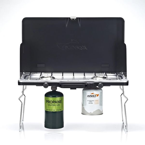 اجاق سفری کووآ مدل Slim Twin Stove Lite کد KGB-1312A