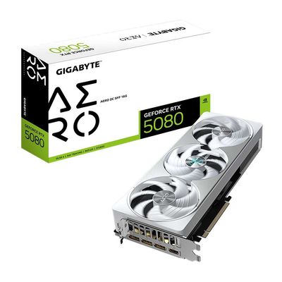Graphic Card GIGABYTE RTX 5080 AERO OC SFF 16GB