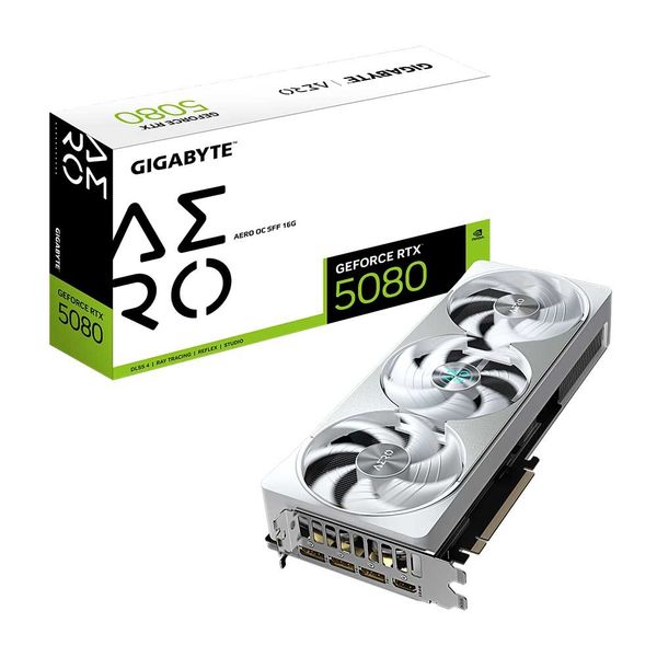 Graphic Card GIGABYTE RTX 5080 AERO OC SFF 16GB