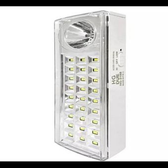 چراغ اظطراری قابل شارژ SMD مدل HG-318-B