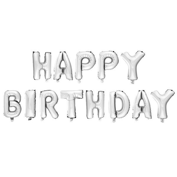 بادکنک فویلی مدل Happy Birthday