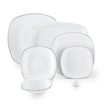 سرویس غذاخوری 98 پارچه چینی زرین ایران سری کواترو مدل سمن درجه یک