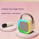 اسپیکر بلوتوثی مدل K12 همراه دو میکروفون بی سیم