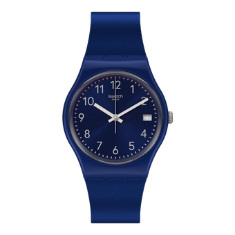 ساعت سواچ مدل SILVER IN BLUE (GN416)
