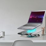 استند لپ‌تاپ با فن خنک کننده گرین لاین ADJUSTABLE LAPTOP STAND WITH COOLING FAN