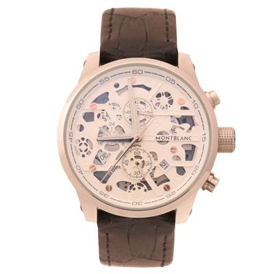 ساعت مچی عقربه‌ای مردانه کوارتز مون بلان مدل 9168 سری 1202