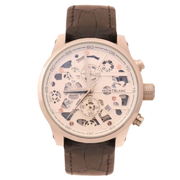 ساعت مچی عقربه‌ای مردانه کوارتز مون بلان مدل 9168 سری 1202