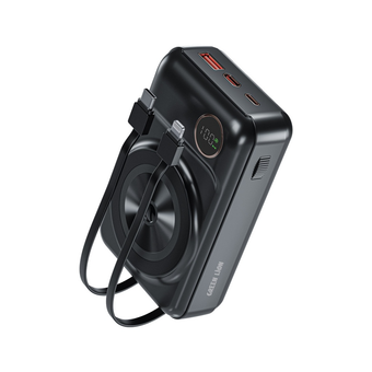 پاور بانک بی سیم فست شارژ 20000 گرین لاین Green Lion Integrated