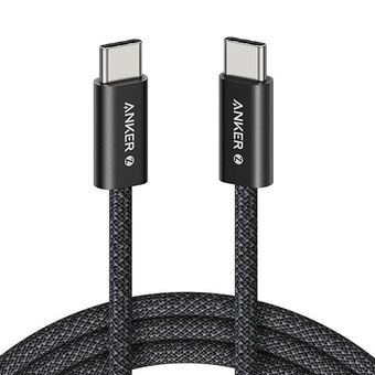 کابل شارژ USB-C به USB-C انکر مدل Zolo A8060 طول 1.5 متر