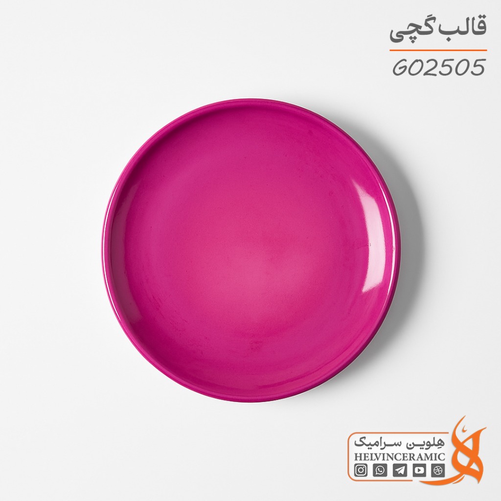 کد GO2505 |قالب گچی بشقاب قطر 27cm
