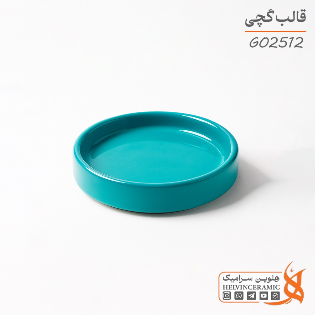 کد GO2512 |قالب گچی بشقاب پیتزا خوری قطر 12cm