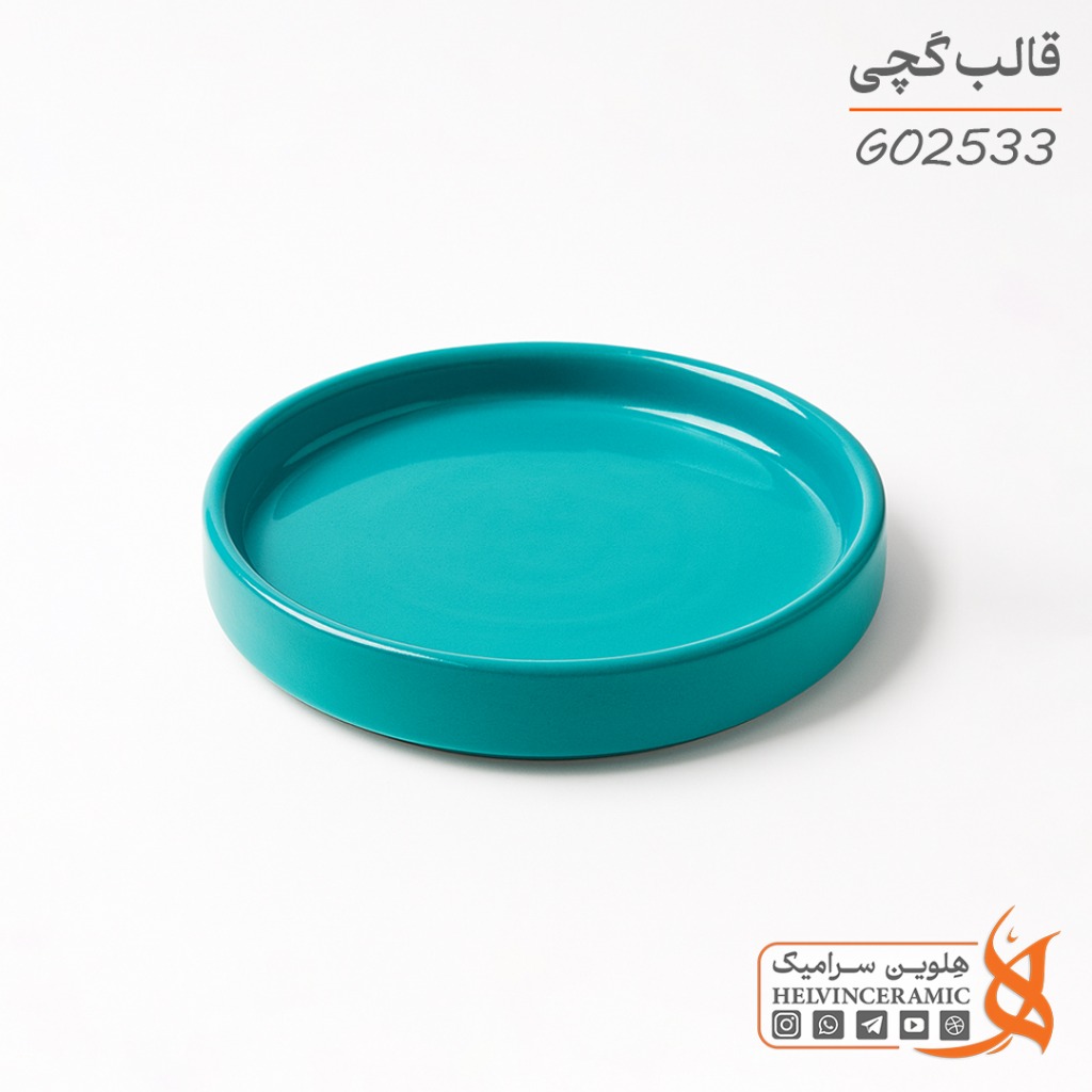 کد GO2533 |قالب گچی بشقاب پیتزا خوری قطر 18cm