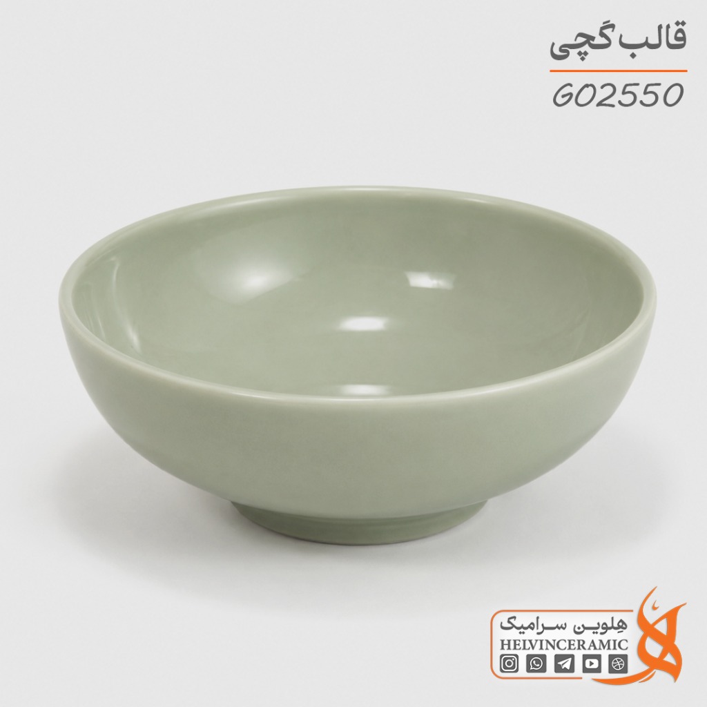 قالب گچی کاسه پایه دار قطر 10cm ارتفاع 4cm | کد GO2550