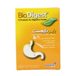 ساشه بایو دایجست تک ژن فارما بسته 15 عددی