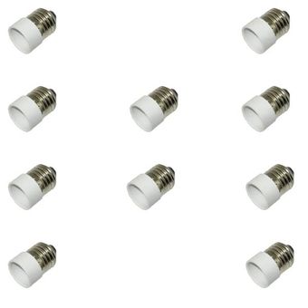 تبدیل سرپیچ E27 به E14 مدل E27-E14 بسته 10 عددی 