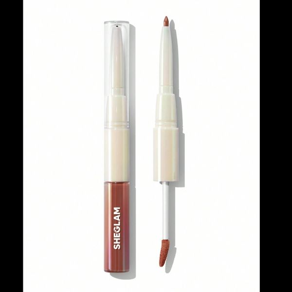 خط لب و لیپ گلاس دوطرفه شیگلم LIP RULES LINER & GLOSS PEN SHEGLAM