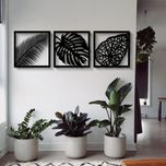 دیوارکوب مدل چوبی کد T40 l مجموعه 3 عددی