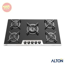 اجاق گاز توکار شیشهای مشکی 5 شعله ایرانی GS-526N آلتون ALTON