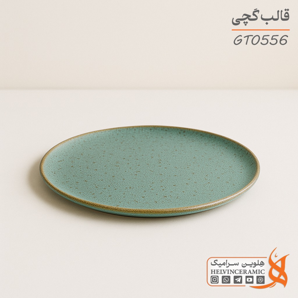 کد GT0556 |قالب گچی  بشقاب لبه دار قطر 28cm