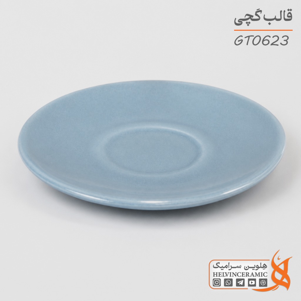 قالب گچی نعلبکی قطر 11.5cm | کد GT0623