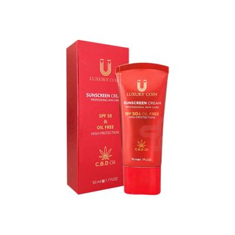 کرم ضدآفتاب بدون رنگ لاکچری کوین SPF50