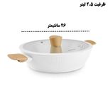 سرویس قابلمه و تابه سرامیکی 12 پارچه کاراجا مدل SwissCrystal12 همراه با ابزار آشپزی